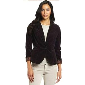 Calvin Klein Jeans Black Corduroy Blazer NWOT Size Medium